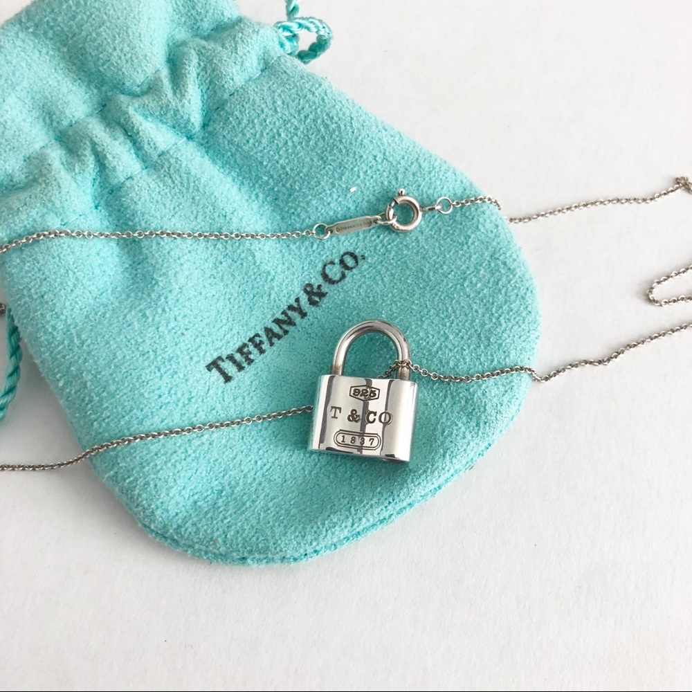 Tiffany & Co. Pendant Lock Necklace